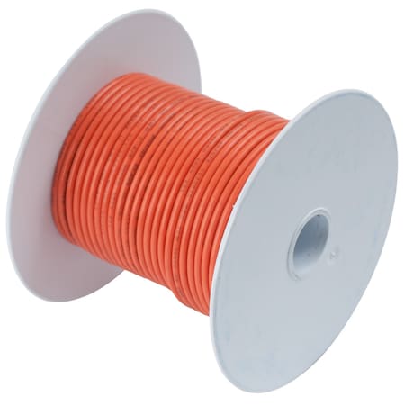 Ancor Primary Wire, Marine, 16 AWG, 1C C, Orange, Vinyl, Stranded, 600V, 500 ft. 102550